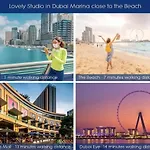 Studio In Dubai Marina Near Beach And Metro Z514