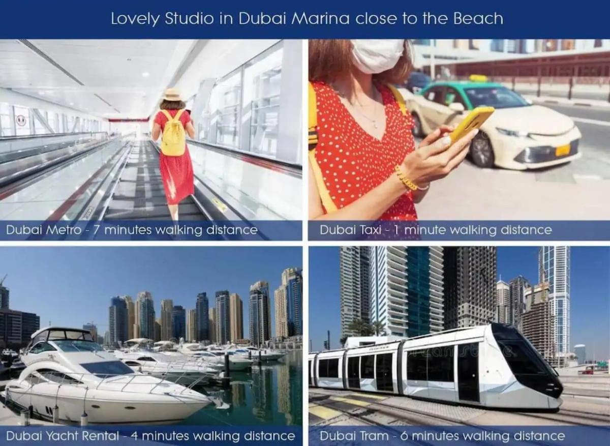 In Marina Near And Metro Z514 Apartment Dubai