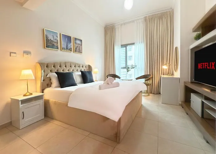 Studio In Dubai Marina Near Beach And Metro Z514